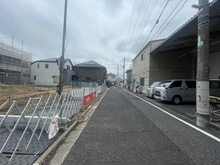【東京都/練馬区高松】練馬区高松6丁目13期　4号棟 前面道路