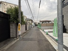【東京都/中野区白鷺】中野区白鷺2丁目　A号棟 前面道路
