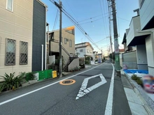 【東京都/杉並区成田東】杉並区成田東2期　1号棟 前面道路