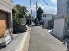【東京都/武蔵野市吉祥寺南町】武蔵野市吉祥寺南町二丁目　新築戸建 前面道路