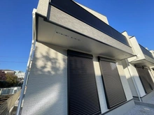 【東京都/武蔵野市境南町】武蔵野市境南町一丁目新築戸建E号棟/全5棟 外観：全5棟現場（写真は中央はE号棟です）