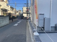 【東京都/武蔵野市境南町】武蔵野市境南町一丁目新築戸建E号棟/全5棟 前面道路