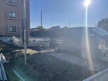 【東京都/三鷹市北野】三鷹市北野二丁目新築戸建6号棟/全11棟 建築中の外観：全11棟／手前側