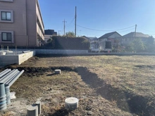 【東京都/三鷹市北野】三鷹市北野二丁目新築戸建9号棟/全11棟 現地（建築前）：全11棟／手前側