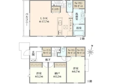 【東京都/三鷹市北野】三鷹市北野二丁目新築戸建10号棟/全11棟 間取り図
