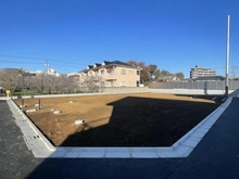 【東京都/三鷹市北野】三鷹市北野三丁目新築戸建　B号棟/全16棟 現地（建築前）：全16棟／奥側