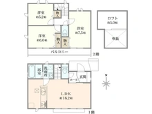 【東京都/三鷹市北野】三鷹市北野三丁目新築戸建　J号棟/全16棟 間取り図