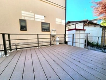 【東京都/三鷹市新川】東京都三鷹市新川4丁目戸建 ウッドデッキ