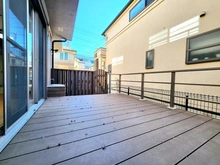 【東京都/三鷹市新川】東京都三鷹市新川4丁目戸建 ウッドデッキ