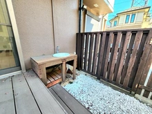 【東京都/三鷹市新川】東京都三鷹市新川4丁目戸建 ウッドデッキ