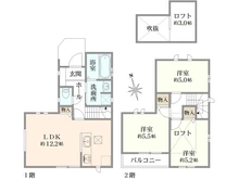 【東京都/西東京市東町】西東京市東町5丁目　新築戸建B号棟/全2棟 間取り図
