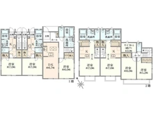 【東京都/武蔵野市西久保】アルディ（武蔵野市西久保3丁目　賃貸併用住宅） 間取り図