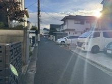 【東京都/練馬区東大泉】練馬区東大泉7丁目　新築一戸建て 前面道路