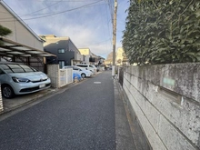 【東京都/練馬区東大泉】練馬区東大泉7丁目　新築一戸建て 前面道路