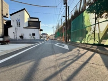 【東京都/西東京市南町】西東京市南町6丁目　新築戸建　1号棟/全16棟 前面道路