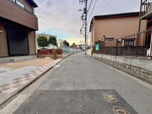 【東京都/西東京市保谷町】西東京市保谷町5丁目　新築戸建　1号棟/全2号棟 前面道路