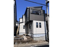 【東京都/西東京市保谷町】西東京市保谷町2丁目　新築戸建B号棟 建築中の外観：全2棟現場/B号棟