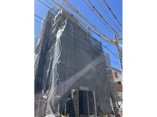 【東京都/西東京市南町】西東京市南町四丁目　新築戸建　2号棟全3棟 現地（建築前）：全3棟（2号棟は中央）