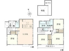 【東京都/西東京市泉町】西東京市泉町3丁目新築戸建　15号棟/全16棟 間取り図