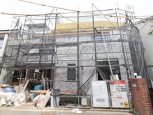 【東京都/西東京市田無町】西東京市田無町一丁目　新築戸建 建築中の外観