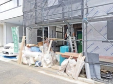 【東京都/西東京市田無町】西東京市田無町一丁目　新築戸建 建築中の外観