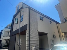 【東京都/三鷹市下連雀】三鷹市下連雀6丁目　新築戸建て 建築中の外観