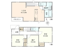 【東京都/練馬区南大泉】練馬区南大泉3丁目　中古戸建 間取り図