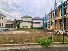 【東京都/西東京市泉町】西東京市泉町二丁目　新築戸建　C号棟/全4号棟 現地（建築前）：全四区画・左から二区画目