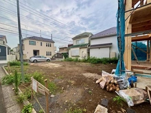 【東京都/西東京市泉町】西東京市泉町二丁目　新築戸建　C号棟/全4号棟 現地（建築前）：全四区画・左から二区画目