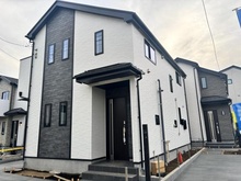 【東京都/西東京市新町】西東京市新町3丁目　新築戸建　A号棟 建築中の外観：全5号棟/奥側