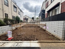 【東京都/練馬区上石神井】練馬区上石神井1丁目　新築戸建 現地（建築前）