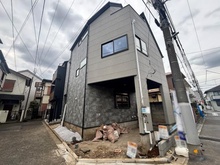 【東京都/練馬区上石神井】練馬区上石神井1丁目　新築戸建 建築中の外観