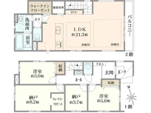 【東京都/国分寺市本多】国分寺市本多4丁目　新築戸建　1号棟 間取り図