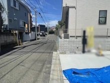 【東京都/三鷹市大沢】三鷹市大沢四丁目新築戸建 前面道路