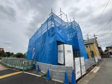 【東京都/三鷹市牟礼】三鷹市牟礼1丁目 建築中の外観