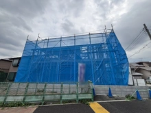 【東京都/三鷹市牟礼】三鷹市牟礼1丁目 建築中の外観