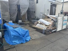 【東京都/府中市紅葉丘】府中市紅葉丘　新築戸建て 建築中の外観