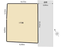 【東京都/調布市下石原】調布市下石原　第4 区画図