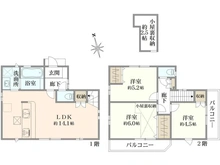 【東京都/杉並区久我山】久我山5丁目新築戸建て　1号棟 間取り図