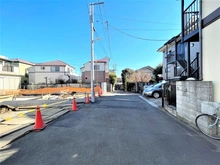 【東京都/調布市深大寺北町】調布市深大寺北町4丁目新築戸建　A号棟 前面道路