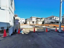 【東京都/調布市深大寺北町】調布市深大寺北町4丁目新築戸建　B号棟 建築中の外観