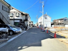 【東京都/調布市深大寺北町】調布市深大寺北町4丁目新築戸建　B号棟 前面道路