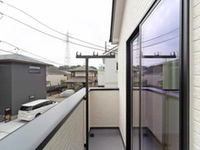 【東京都/調布市深大寺北町】調布市深大寺北町4丁目新築戸建　B号棟 バルコニー