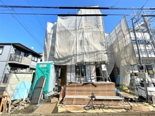 【東京都/調布市深大寺元町】調布市深大寺元町4丁目A号棟 建築中の外観