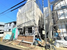 【東京都/調布市深大寺元町】調布市深大寺元町4丁目A号棟 建築中の外観