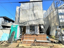 【東京都/調布市深大寺元町】調布市深大寺元町4丁目A号棟 建築中の外観