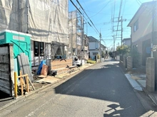 【東京都/調布市深大寺元町】調布市深大寺元町4丁目A号棟 前面道路