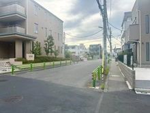 【東京都/世田谷区玉堤】世田谷区玉堤1丁目新築戸建て1号棟 前面道路
