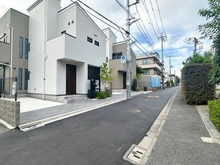 【東京都/世田谷区玉堤】世田谷区玉堤1丁目新築戸建て1号棟 前面道路