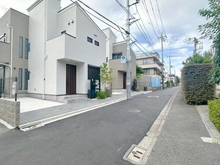 【東京都/世田谷区玉堤】世田谷区玉堤1丁目新築戸建て1号棟 前面道路